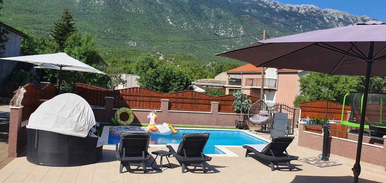 Holiday Home Jass Near Makarska Zagvozd Exterior photo